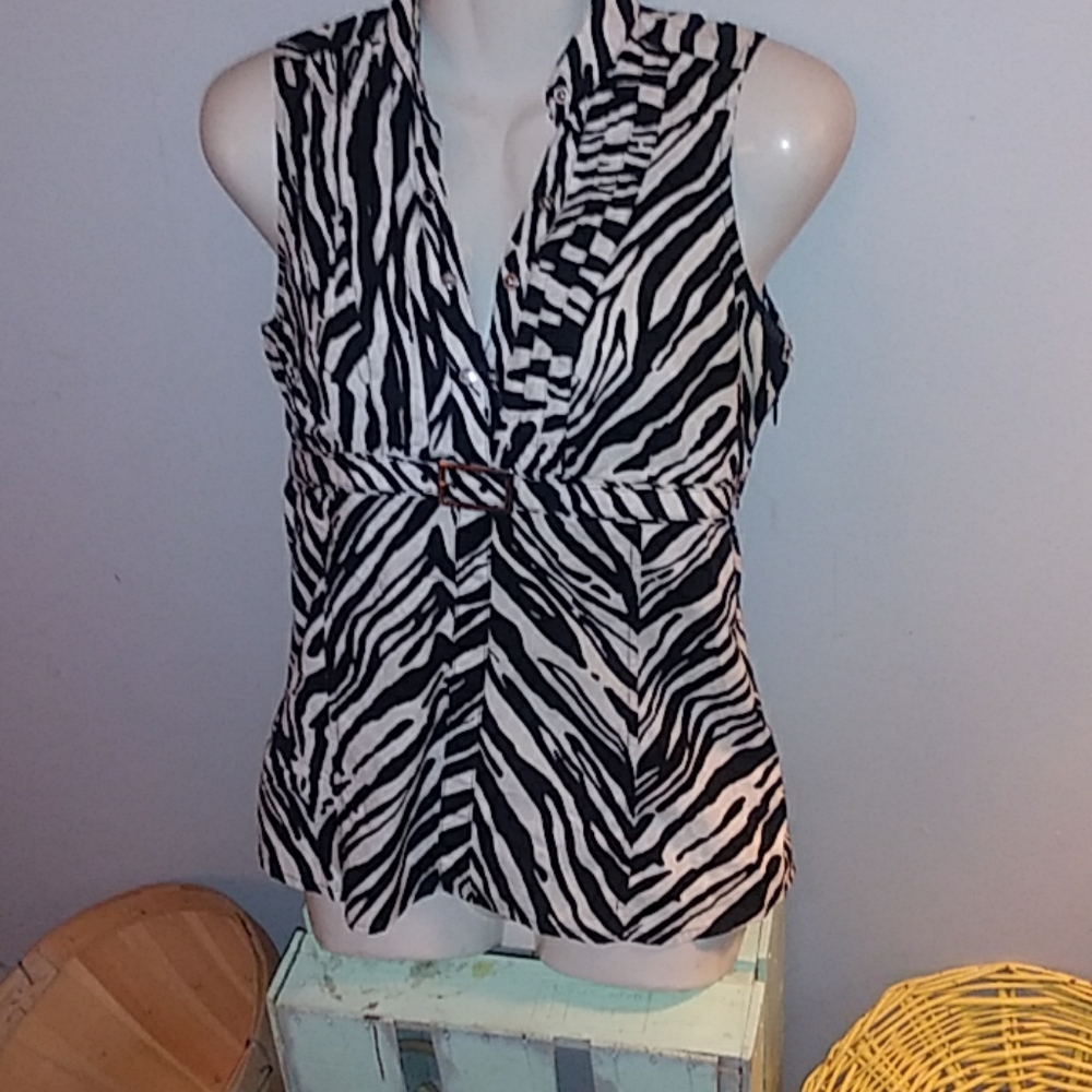 EUC Women's Sz S Express Design Studio Shirt